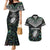 Custom New Zealand Couples Matching Mermaid Dress and Hawaiian Shirt Maori Rugby Tattoo Papua Shell