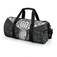 Custom New Zealand Duffle Bag Maori Rugby Tattoo Papua Shell LT9 - Polynesian Pride