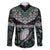 Custom New Zealand Family Matching Long Sleeve Bodycon Dress and Hawaiian Shirt Maori Rugby Tattoo Papua Shell