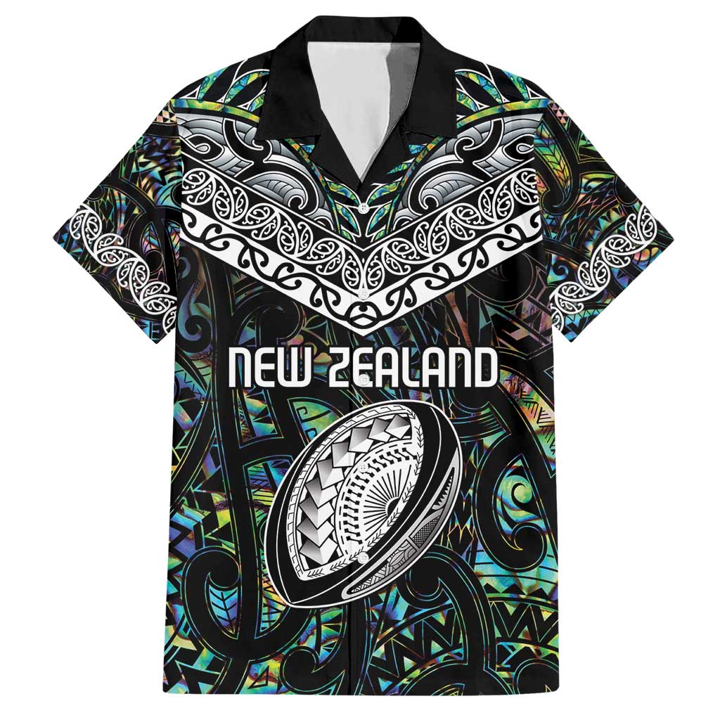 Custom New Zealand Hawaiian Shirt Maori Rugby Tattoo Papua Shell LT9 Green - Polynesian Pride