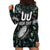 Custom New Zealand Hoodie Dress Maori Rugby Tattoo Papua Shell