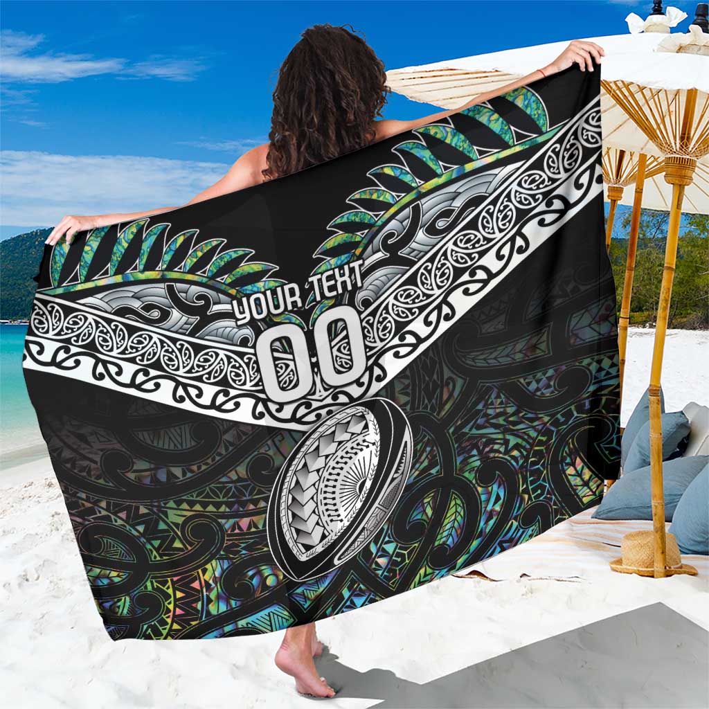 Custom New Zealand Sarong Maori Rugby Tattoo Papua Shell LT9 One Size 44 x 66 inches Green - Polynesian Pride
