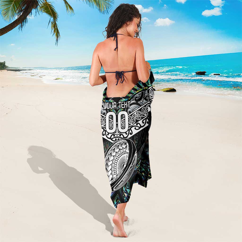 Custom New Zealand Sarong Maori Rugby Tattoo Papua Shell LT9 - Polynesian Pride