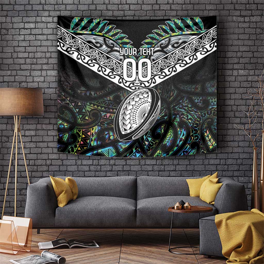 Custom New Zealand Tapestry Maori Rugby Tattoo Papua Shell LT9 - Polynesian Pride