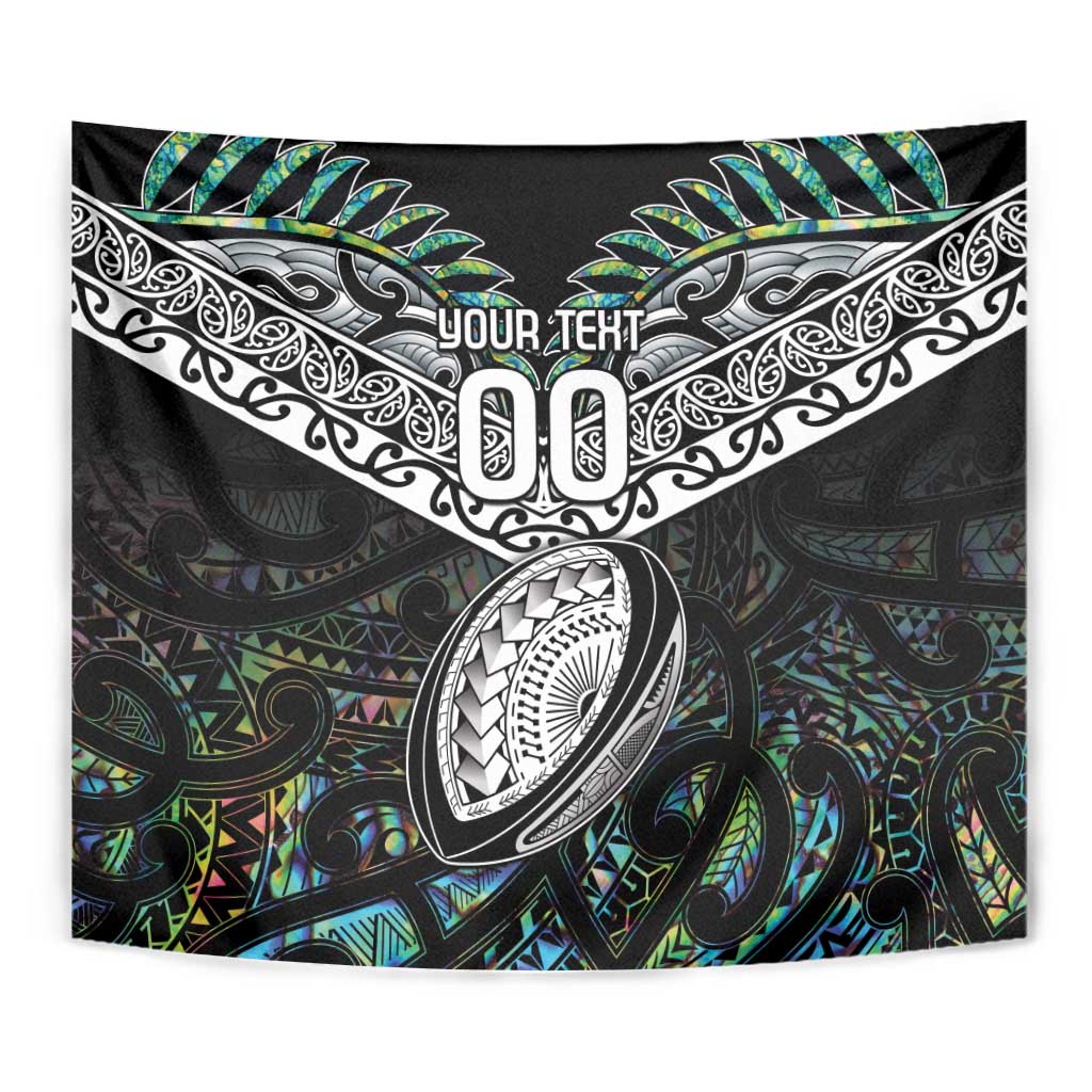 Custom New Zealand Tapestry Maori Rugby Tattoo Papua Shell LT9 - Polynesian Pride