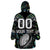 Custom New Zealand Wearable Blanket Hoodie Maori Rugby Tattoo Papua Shell