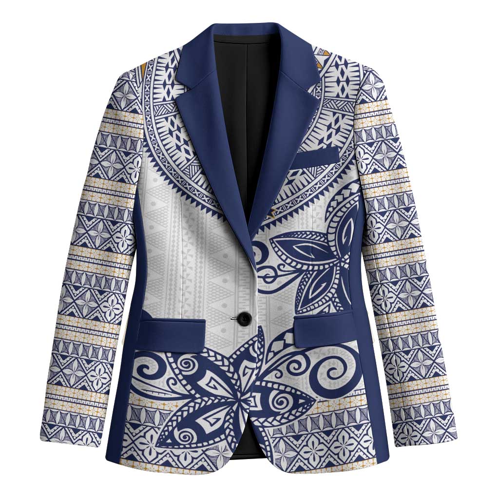 Fiji Queen Victoria School Personalised Blazer QVS 120 Years Queen Victoria Alumni Legacy LT9 Unisex White - Polynesian Pride
