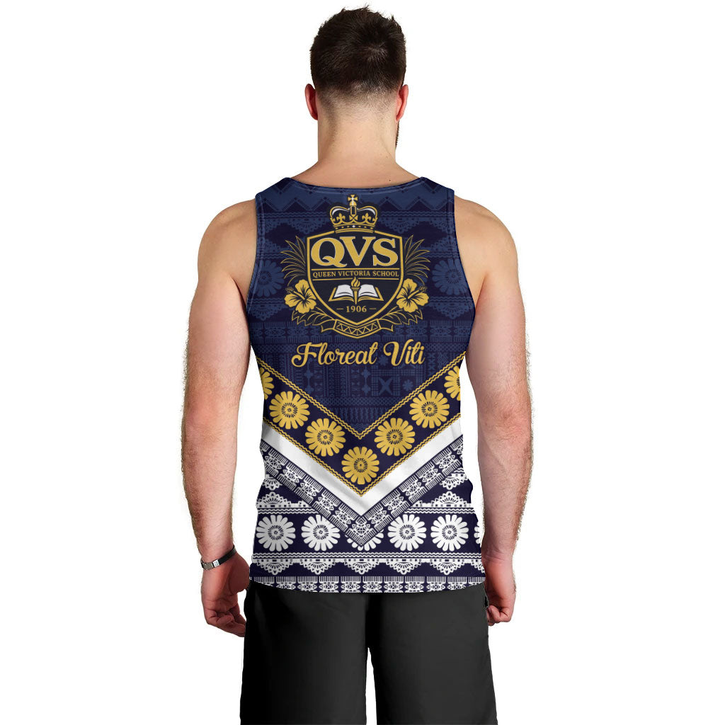 Fiji Queen Victoria School Men Tank Top QVS 1906 Generational School Legacy LT9 - Polynesian Pride