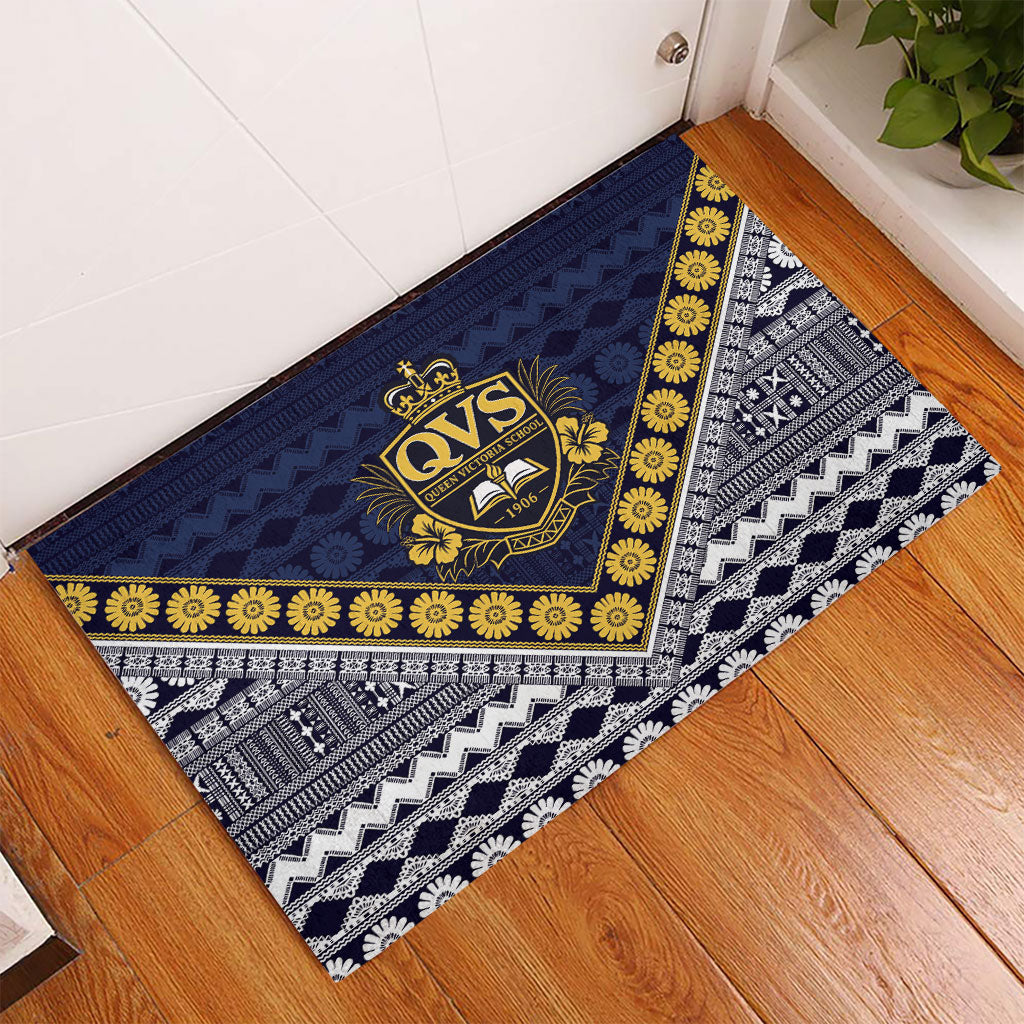 Fiji Queen Victoria School Rubber Doormat QVS 1906 Generational School Legacy LT9 - Polynesian Pride