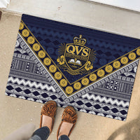 Fiji Queen Victoria School Rubber Doormat QVS 1906 Generational School Legacy LT9 - Polynesian Pride