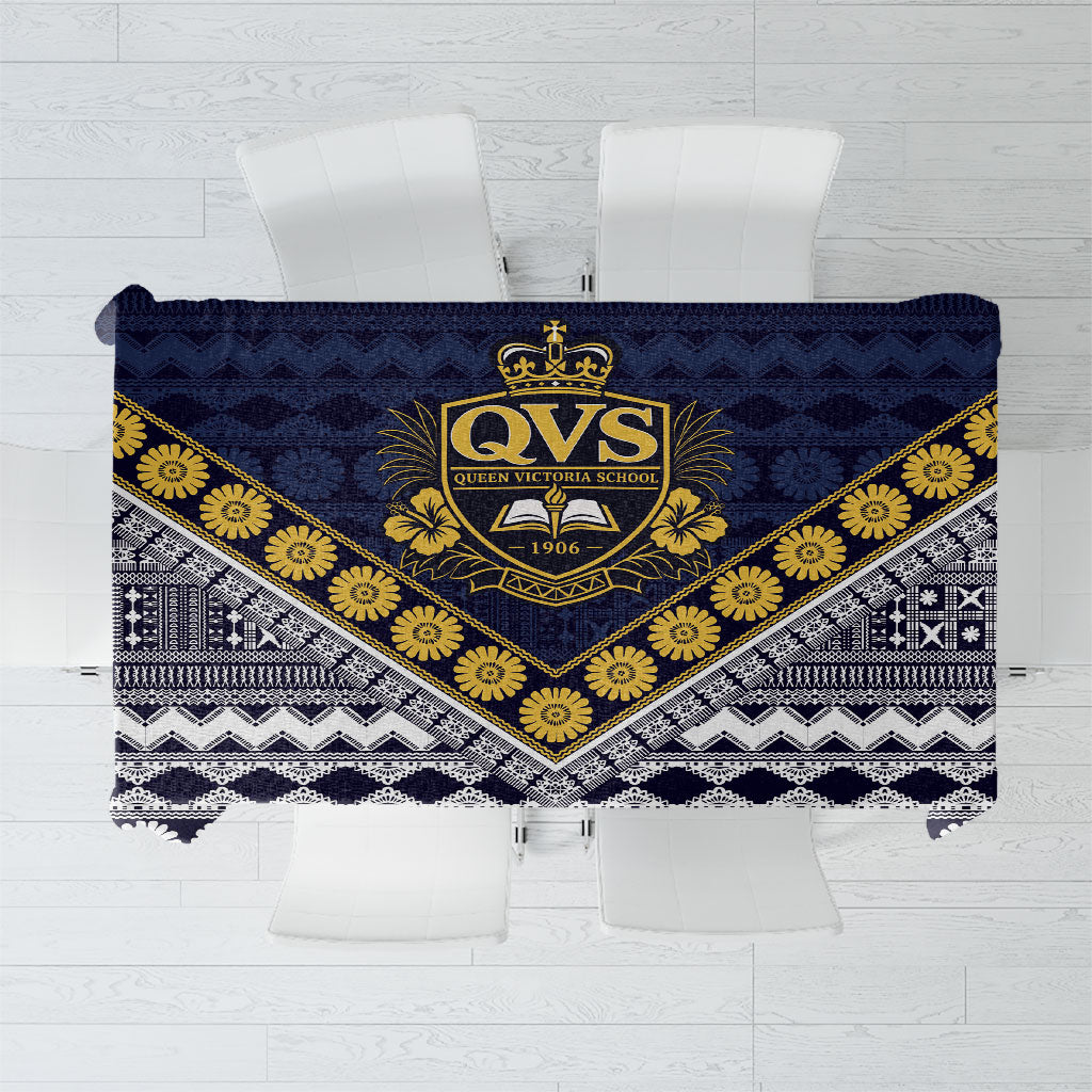 Fiji Queen Victoria School Tablecloth QVS 1906 Generational School Legacy