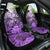 Beauty and The Warrior Polynesian Valentine Car Seat Cover Hibiscus FLowers Purple Style LT9 One Size Purple - Polynesian Pride