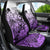 Beauty and The Warrior Polynesian Valentine Car Seat Cover Hibiscus FLowers Purple Style LT9 - Polynesian Pride