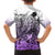 Beauty and The Warrior Polynesian Valentine Kid Hawaiian Shirt Hibiscus FLowers Purple Style LT9 - Polynesian Pride