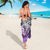 Beauty and The Warrior Polynesian Valentine Sarong Hibiscus FLowers Purple Style LT9 - Polynesian Pride