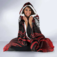 Aotearoa Bulldog Personalised Hooded Blanket Maori Kowhaiwhai Motif LT9 - Polynesian Pride