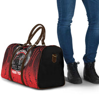 Aotearoa Bulldog Personalised Travel Bag Maori Kowhaiwhai Motif LT9 - Polynesian Pride