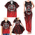 Aotearoa Bulldog Family Matching Tank Maxi Dress and Hawaiian Shirt New Zealand Kowhaiwhai Tribal