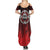 Aotearoa Bulldog Summer Maxi Dress New Zealand Kowhaiwhai Tribal