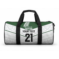 Custom New Zealand Maori Niho Taniwha Duffle Bag LT9 One size Green - Polynesian Pride