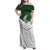 Custom New Zealand Maori Niho Taniwha Family Matching Off Shoulder Maxi Dress and Hawaiian Shirt