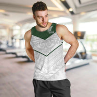 Custom New Zealand Maori Niho Taniwha Men Tank Top LT9 Green - Polynesian Pride