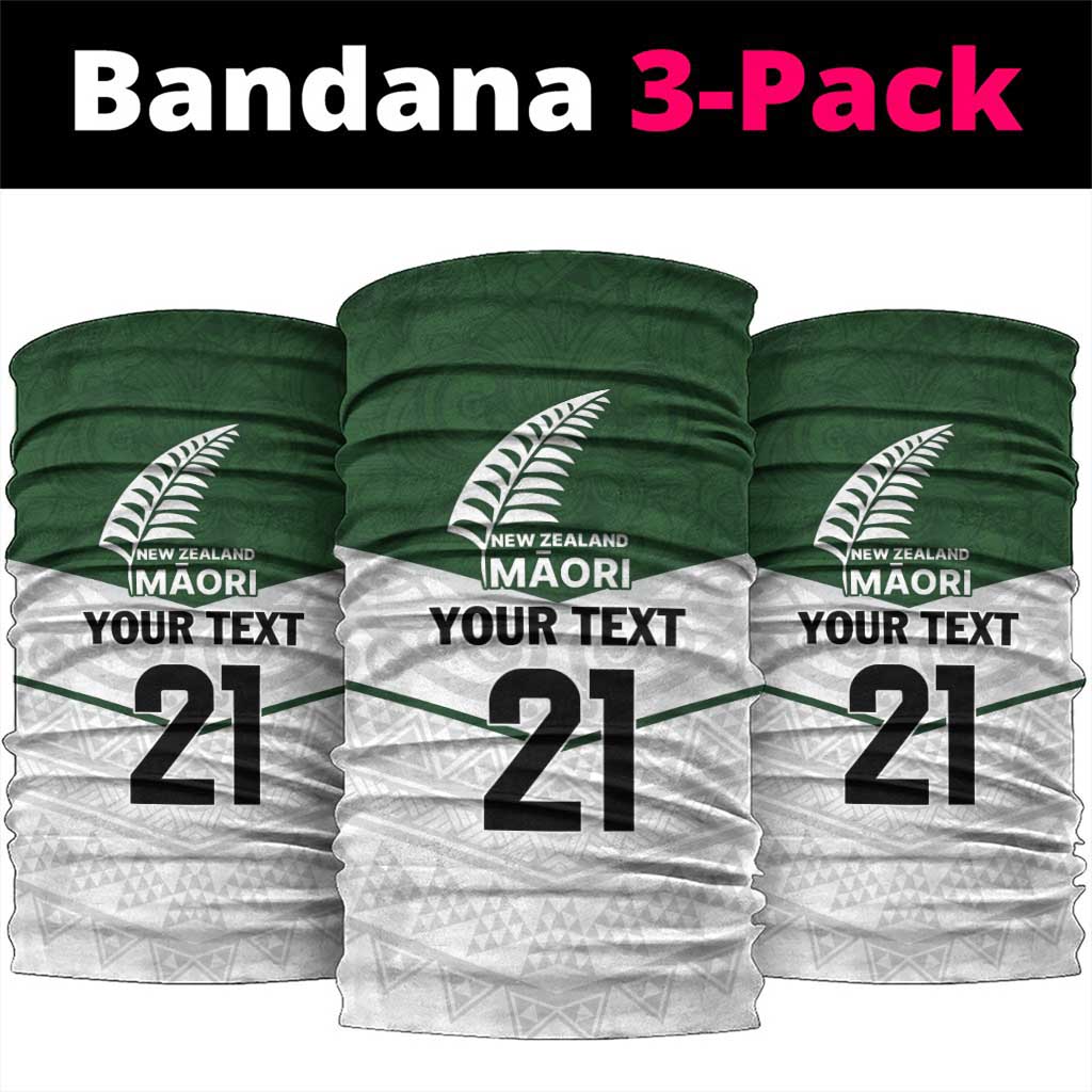 Custom New Zealand Maori Niho Taniwha Neck Gaiter LT9 package One Size: 25*50cm Green - Polynesian Pride
