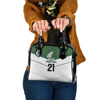Custom New Zealand Maori Niho Taniwha Shoulder Handbag LT9 One Size Green - Polynesian Pride
