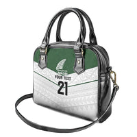 Custom New Zealand Maori Niho Taniwha Shoulder Handbag LT9 - Polynesian Pride