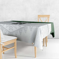 Custom New Zealand Maori Niho Taniwha Tablecloth LT9 - Polynesian Pride
