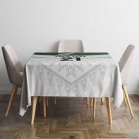 Custom New Zealand Maori Niho Taniwha Tablecloth LT9 - Polynesian Pride