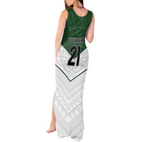 Custom New Zealand Maori Niho Taniwha Tank Maxi Dress LT9 - Polynesian Pride