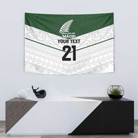 Custom New Zealand Maori Niho Taniwha Tapestry LT9 - Polynesian Pride
