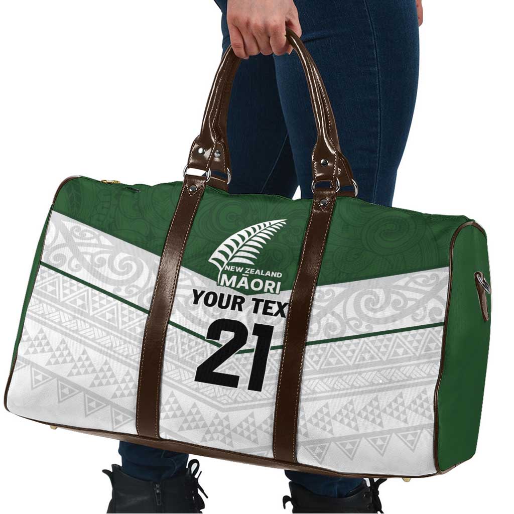Custom New Zealand Maori Niho Taniwha Travel Bag LT9 - Polynesian Pride