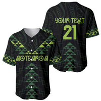 Custom New Zealand Maori Koru Koiri Motif Baseball Jersey LT9 - Polynesian Pride