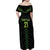 Custom New Zealand Maori Koru Koiri Motif Family Matching Off Shoulder Maxi Dress and Hawaiian Shirt