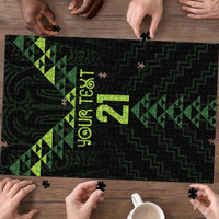 Custom New Zealand Maori Koru Koiri Motif Puzzle LT9 - Polynesian Pride