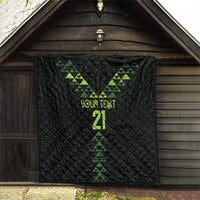 Custom New Zealand Maori Koru Koiri Motif Quilt LT9 - Polynesian Pride