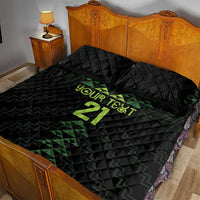Custom New Zealand Maori Koru Koiri Motif Quilt Bed Set LT9 - Polynesian Pride