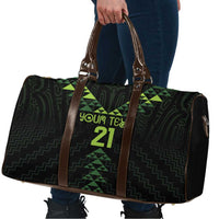 Custom New Zealand Maori Koru Koiri Motif Travel Bag LT9 - Polynesian Pride