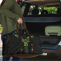 Custom New Zealand Maori Koru Koiri Motif Travel Bag LT9 - Polynesian Pride