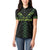 Custom New Zealand Maori Koru Koiri Motif Women Polo Shirt