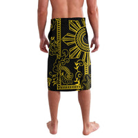 Filipino Sun Tribal Tattoo Lavalava Philippines Inspired Barong Simple Gold LT9 - Polynesian Pride