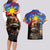 Philippines Lion and Eagle 1898 Couples Matching Long Sleeve Bodycon Dress and Hawaiian Shirt Pilipinas Maligayang Araw ng Kalayaan