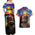 Philippines Lion and Eagle 1898 Couples Matching Off Shoulder Maxi Dress and Hawaiian Shirt Pilipinas Maligayang Araw ng Kalayaan