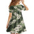 Tongan Kupesi Ngatu Hibiscus Vintage Motif Family Matching Tank Maxi Dress and Hawaiian Shirt