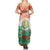 Penama Vanuatu Family Matching Summer Maxi Dress and Hawaiian Shirt Hibiscus Sand Drawing with Pacific Pattern