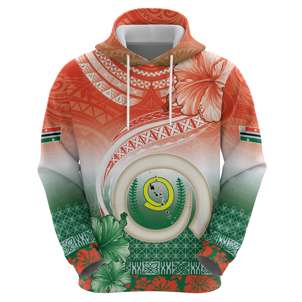 Penama Vanuatu Zip Hoodie Hibiscus Sand Drawing with Pacific Pattern LT9 - Polynesian Pride