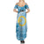 Sanma Vanuatu Family Matching Summer Maxi Dress and Hawaiian Shirt Hibiscus Sand Drawing with Pacific Pattern