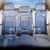 Shefa Vanuatu Back Car Seat Cover Hibiscus Sand Drawing with Pacific Pattern LT9 One Size Blue Art - Polynesian Pride